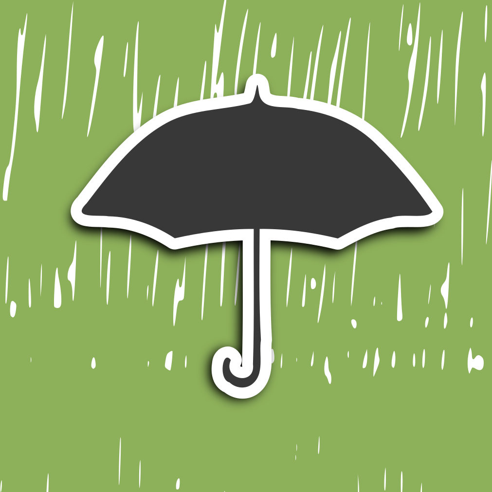 Deštník do deště